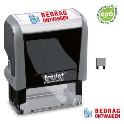 trodat-4912-office-bedrag-ontvangen